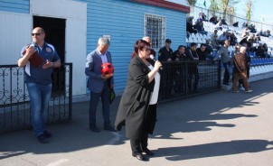 Председатель Волгодонской Думы-глава города приняла участие в открытие сезона Чемпионата области по футболу