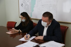 Руководство Волгодонска встретилось с Советником министра спорта РФ