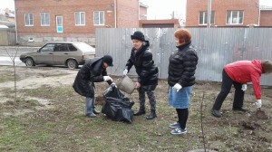 Субботник в 5 округе