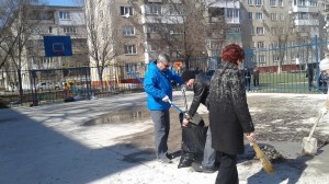 Субботник в 5 округе