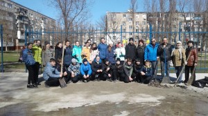 Субботник в 5 округе