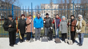 Субботник в 5 округе