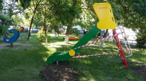 К 1 июня в округе №16 будут установлены новые детские площадки