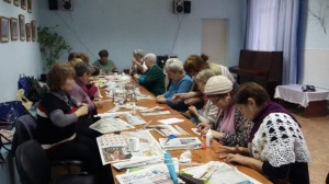 Мастер-класс по плетению изделий из газет в округе 16