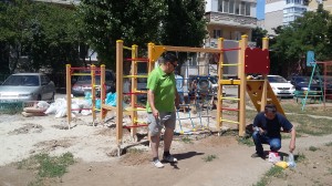 В округе 16  ИЦ «Грант» приступил к установке МАФов