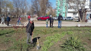 Субботник в 16 округе