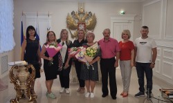 Торжественное чествование юбиляров семейной жизни в 20 округе
