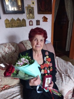 Первый округ Поздравление блокаднице Ленинграда