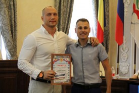 В Волгодонске чествуют спортсменов в канун Дня физкультурника 