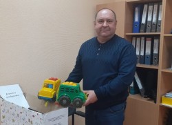 Георгий Ковалевский принял участие в акции «Коробка храбрости»