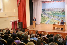 Рабочий визит председателя  Законодательного Собрания Ростовской области В.Е. Дерябкина