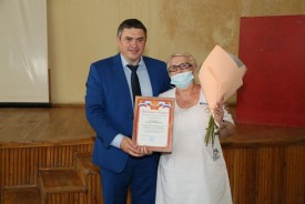 Медики Волгодонска принимают поздравления