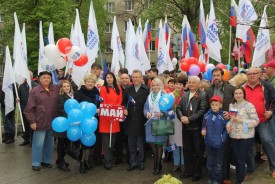 «Да здравствует Первомай»: волгодонцы отметили День весны и труда