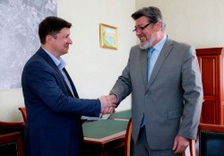 Сергей Ладанов встретился с главой городского самоуправления Обнинска Геннадием Артемьевым