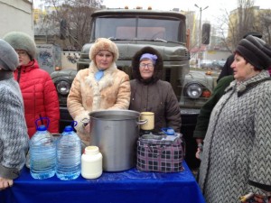 Крещенское освящение воды в микрорайоне «Звездный» избирательного округа №15