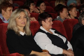 Людмила Ткаченко поздравила ансамбль «Россияночка» с юбилеем 