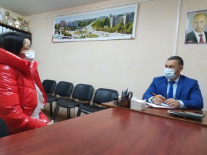 Округ №5 Приём граждан по личным вопросам.