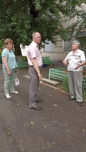 3 округ. Работа с обращениями избирателей.