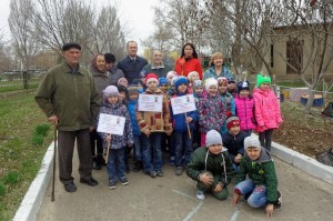 В 19 избирательном округе прошла городская акция «Дерево памяти» в честь 72-ой годовщины в Победы Великой Отечественной войне 