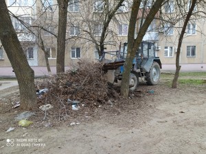 Округ №5 субботник продолжается.
