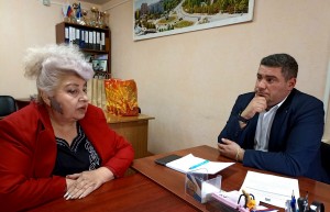 Округ № 5  Приём депутата