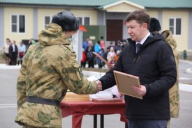 Сергей Ладанов поздравил волгодонцев с Днем образования национальной гвардии