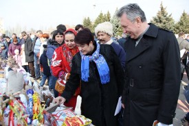 В Волгодонске с большим размахом отметили Масленицу