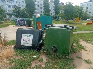 3 округ. "Место мусора - в контейнере!"