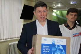 Волгодонские единороссы проводят акцию поддержки для семей мобилизованных