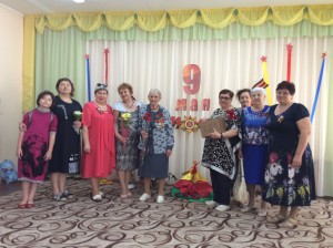 Чествование ветеранов округа № 14 в детском саду «Росинка»