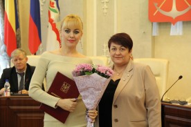Людмила Ткаченко поздравила городских журналистов с Днём печати