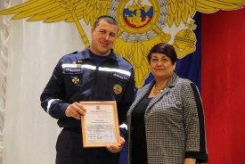 Людмила Ткаченко поздравила спасателей с профессиональным праздником