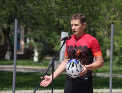 Волгодонские депутаты приняли участие в традиционном велопробеге,  приуроченном ко Дню Победы