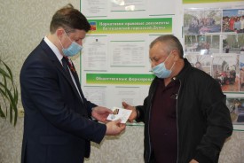 Сергей Ладанов вручил медали «35 лет ликвидации на Чернобыльской АЭС»