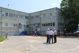 В детском саду «Золотой ключик» завершаются работы по замене труб и благоустройству