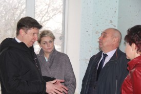 Городские единороссы проинспектировали ремонт паллиативного отделения БСМП