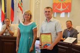 Клумба совета микрорайона «Белая Вежа» вошла в тройку лучших в городе