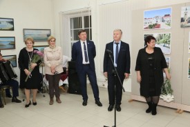 Давид Рубашевский в честь юбилея принял поздравления от Сергея Ладанова