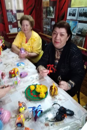 Работы клуба «Искусница» в 14 округе.