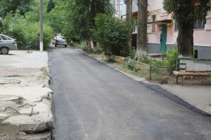 В округе № 3 отремонтировали внутридворовой проезд 