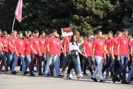 В Волгодонске состоялся Парад первокурсников ВИТИ НИЯУ МИФИ
