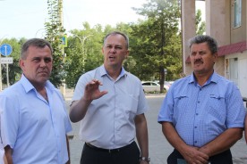 Депутаты проинспектировали ход ремонта переулка Первомайский
