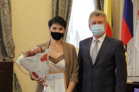 В Администрации чествовали  социальных работников