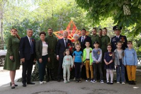 Волгодонские ветераны принимают поздравления с Днём Победы