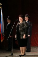 Сотрудники правоохранительных органов принимали поздравления с профессиональным праздником