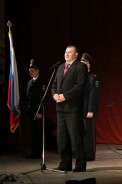 Сотрудники правоохранительных органов принимали поздравления с профессиональным праздником