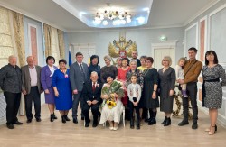 55-летний юбилей отметила супружеская пара из 8 округа