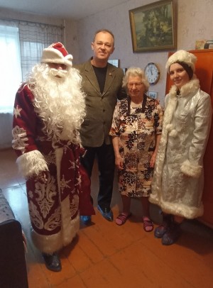 3 округ. "Новый год в гостях у ветеранов!"
