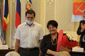Людмила Ткаченко представила отчет о результатах деятельности председателя городской Думы – главы города Волгодонска за 2019 год