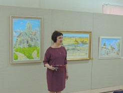 В Волгодонске состоялась презентация выставки Никаса Сафронова «Ожившие полотна».